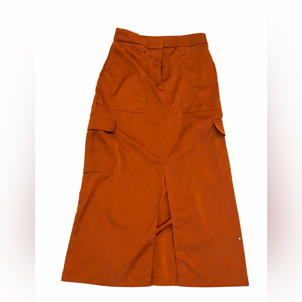 House of Harlow 1960 Rust Maxi Skirt
